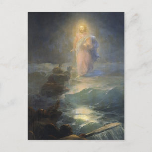 Ivan Aivazovsky - Jesus går på vatten Vykort