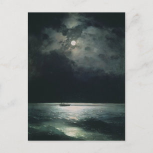 Ivan Aivazovsky - Svarta havet på natten Vykort