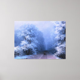 IVAN AIVAZOVSKY - Winter Ligcape II - 1881 - Canvastryck