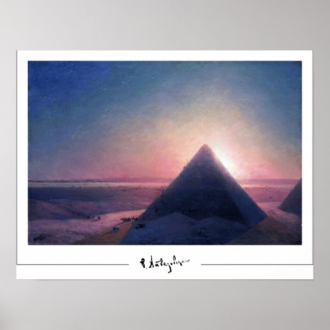 Ivan Aivazovsky Zedign Art Poster #205 (Framsidan)