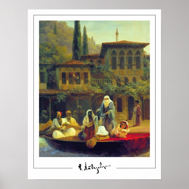 Ivan Aivazovsky Zedign Art Poster #3 (Framsidan)