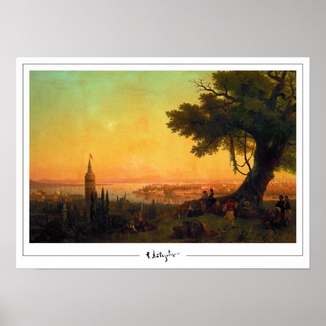 Ivan Aivazovsky Zedign Art Poster #308 (Framsidan)