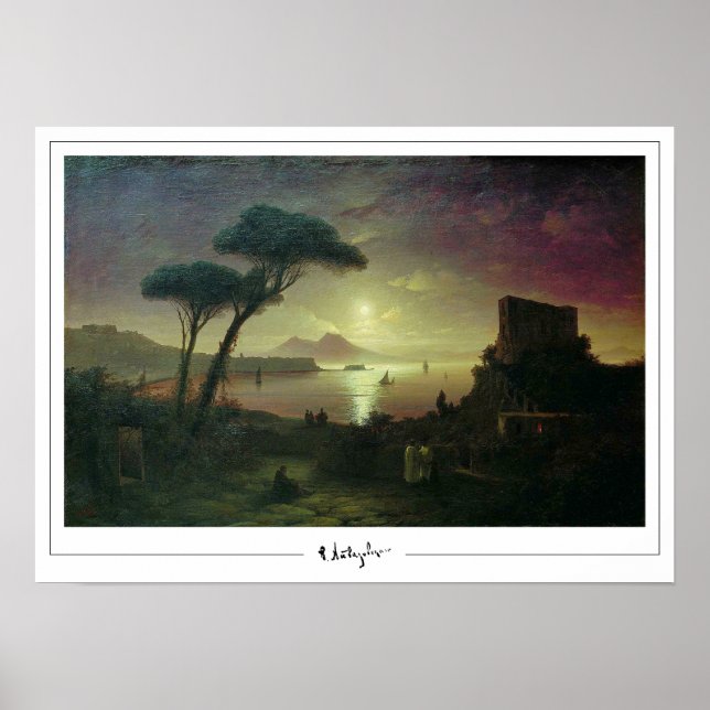 Ivan Aivazovsky Zedign Art Poster #351 (Framsidan)