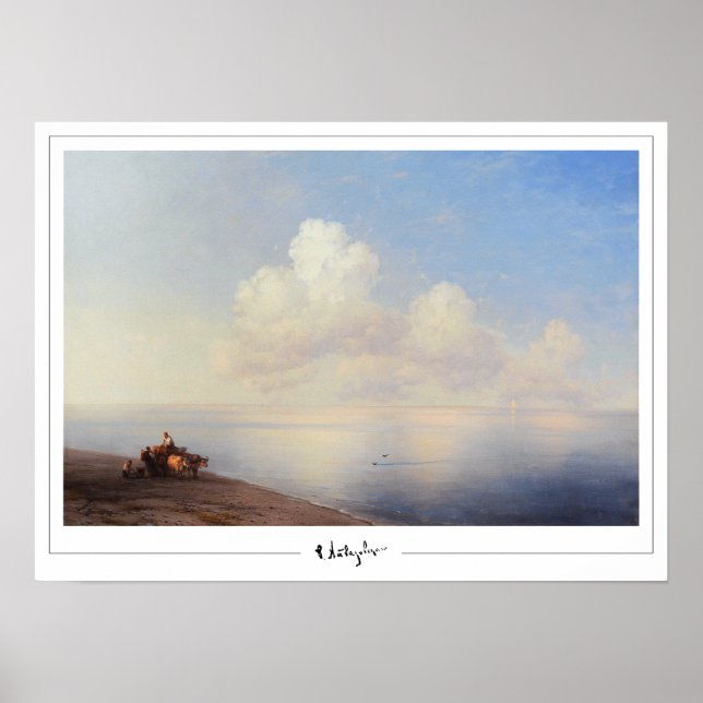 Ivan Aivazovsky Zedign Art Poster #360 (Framsidan)