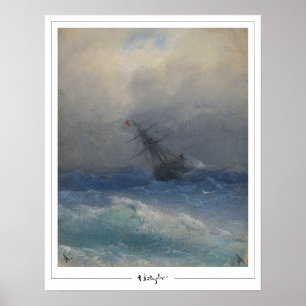 Ivan Aivazovsky Zedign Konstaffisch #470 Poster