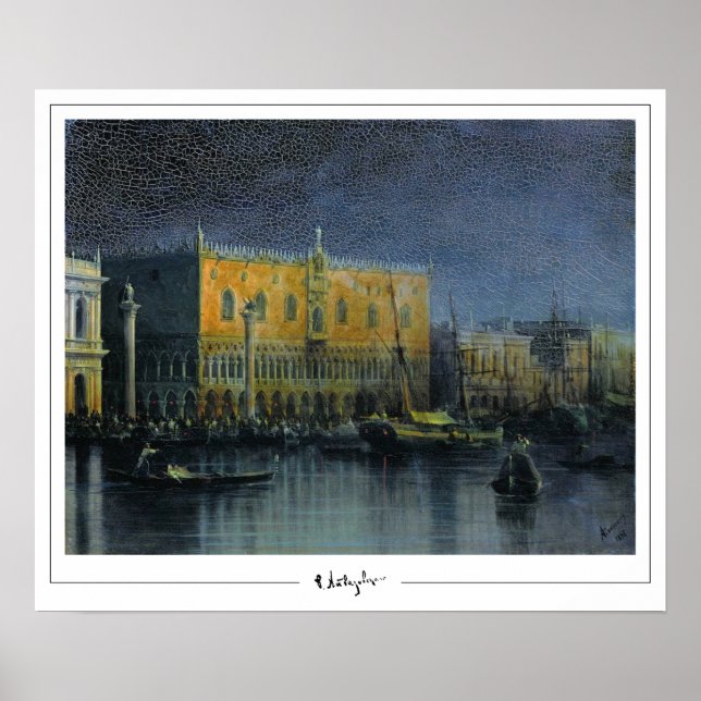Ivan Aivazovsky Zedign Konstaffisch #655 Poster (Framsidan)