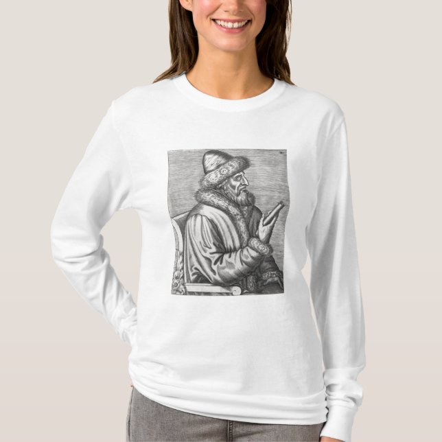 Ivan dropp det ruskigt tee shirt (Framsida)