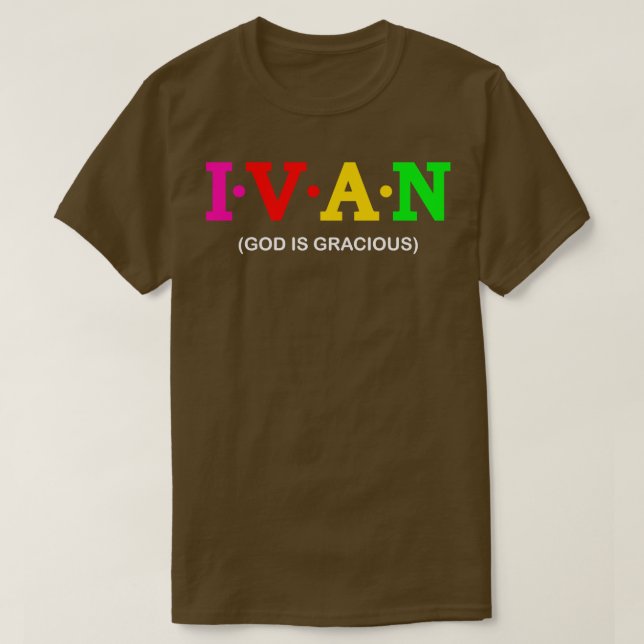 Ivan Gud är graciös 2 T Shirt (Design framsida)