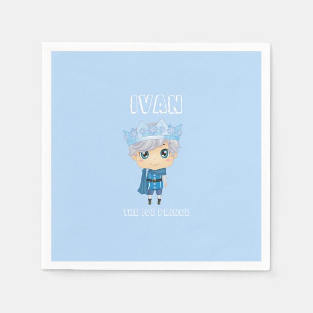 Ivan, isprinsen, pappra blöjor pappersservett (Framsidan)