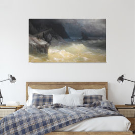 Ivan Konstantinovich Aivazovsky - Shipwreck off th Canvastryck