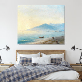 Ivan Konstantinovich Aivazovsky - The Bay of Naple Canvastryck