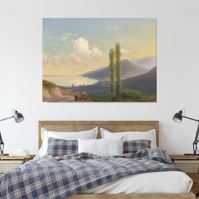 Ivan Konstantinovich Aivazovsky - The Road To Gurz Canvastryck (Insitu (sovrum))