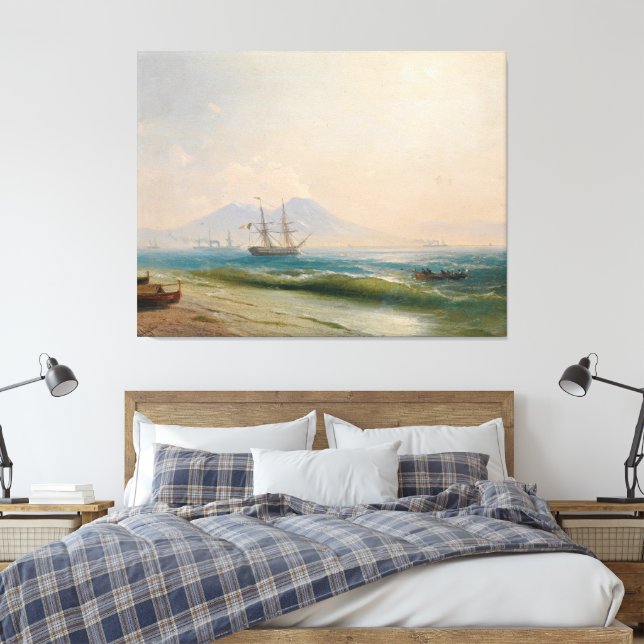 Ivan Konstantinovich Aivazovsky - View of Mount  Canvastryck (Insitu (sovrum))