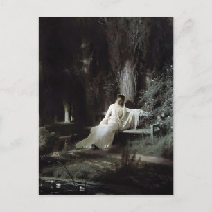 Ivan Kramskoy- Månljus natt Vykort