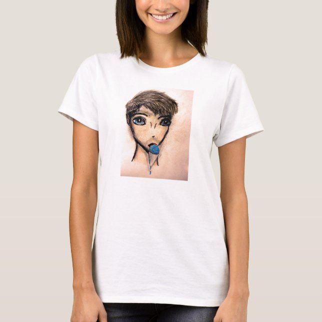 Ivan och blåtthallonsnowconen t-shirt (Framsida)