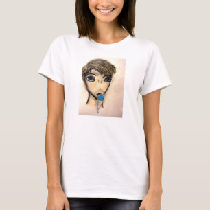 Ivan och Blue Raspberry snowcone 2 T-shirt