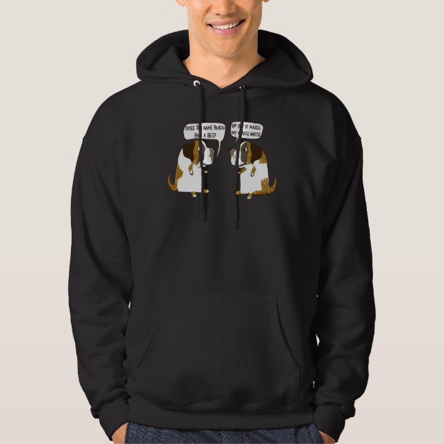 Ivan Pavlov Hund Meme Sayed Humor Hund Hoodie (Framsida)