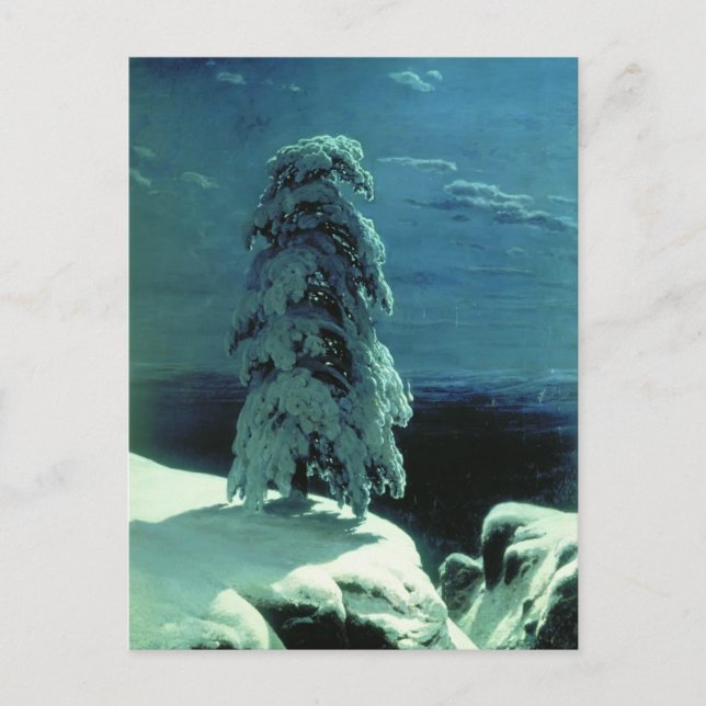 Ivan Shishkin- I Vilden norr Vykort (Framsida)