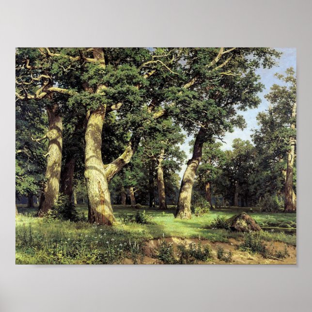 Ivan Shishkin-Oak Grove Poster (Framsidan)