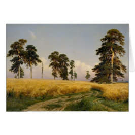 Ivan Shishkin Rye CC0452 Hälsningskort