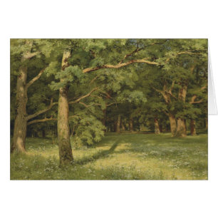 Ivan Shiskin skogen som görar klar CC0451 Hälsningskort