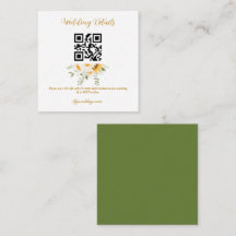 IVANA Elegant Gult & Vit blomma Bröllop