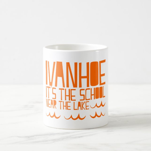 Ivanhoe skolar vid sjökaffemuggen kaffemugg (Center)