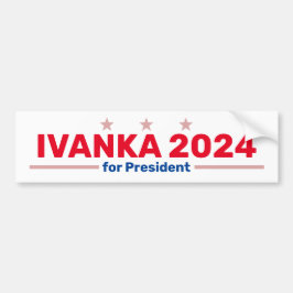 Ivanka 2024-stötdekal bildekal