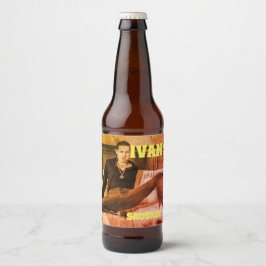 Ivan's Sause IPA-etiketter Ölflaska Etikett