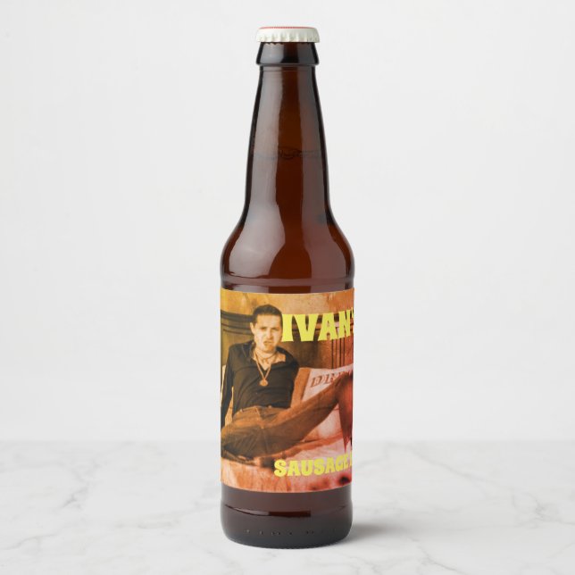 Ivan's Sause IPA-etiketter Ölflaska Etikett (Framsida)
