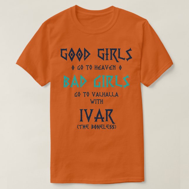 Ivar The Boneless T Shirt (Design framsida)