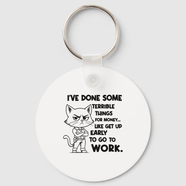 I've Done Some Terrible Things For Money Like Gett Nyckelring (Framsida)