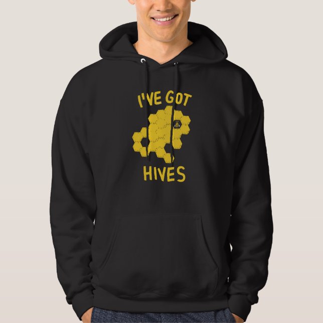 I've fick apiaristen för honungskakan för hoodie (Framsida)