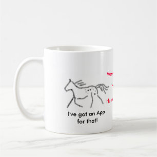 I've fick en App för det! Appaloosa Kaffemugg