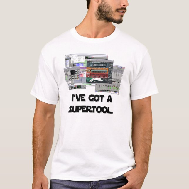 I've fick en SUPERTOOL. Tröja (Framsida)