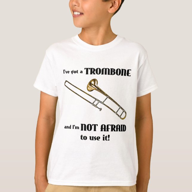 I've fick en Trombone T-shirt (Framsida)