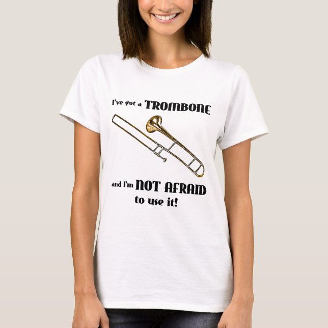 I've fick en Trombone T-shirt (Framsida)