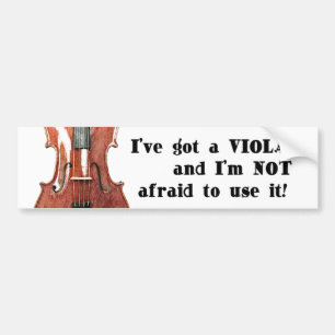 I've fick en Viola Bildekal
