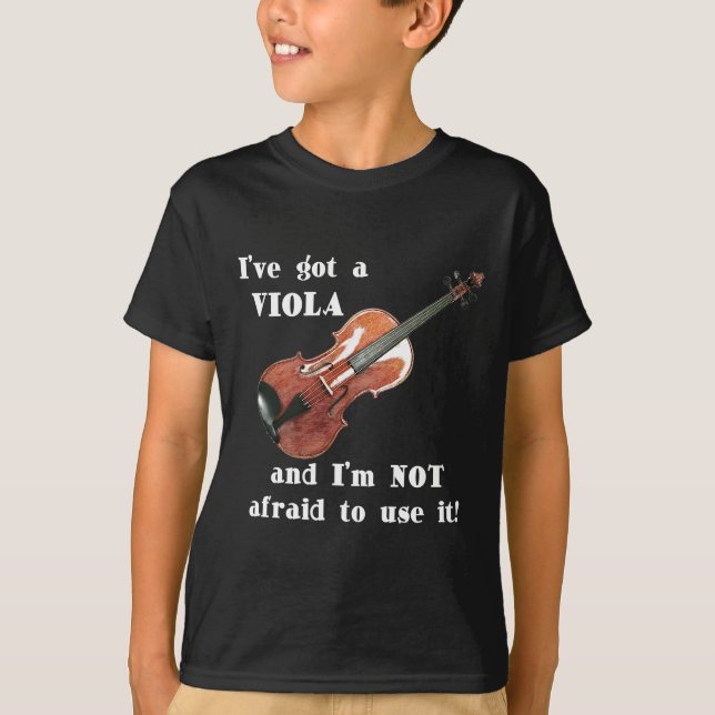 I've fick en Viola T-shirt (Framsida)