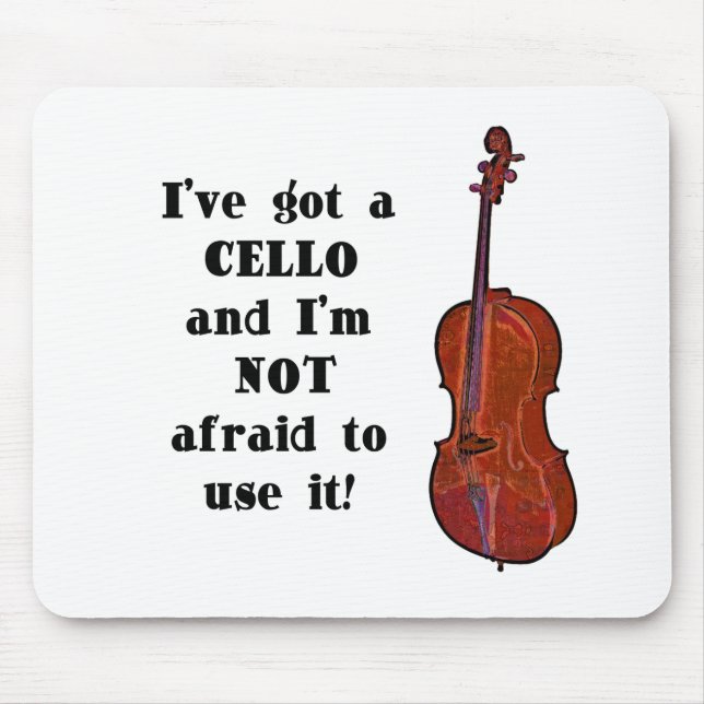 I've fick en violoncell musmatta (Framsidan)