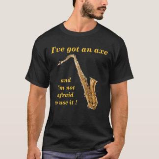 I've fick en yxa t-shirt