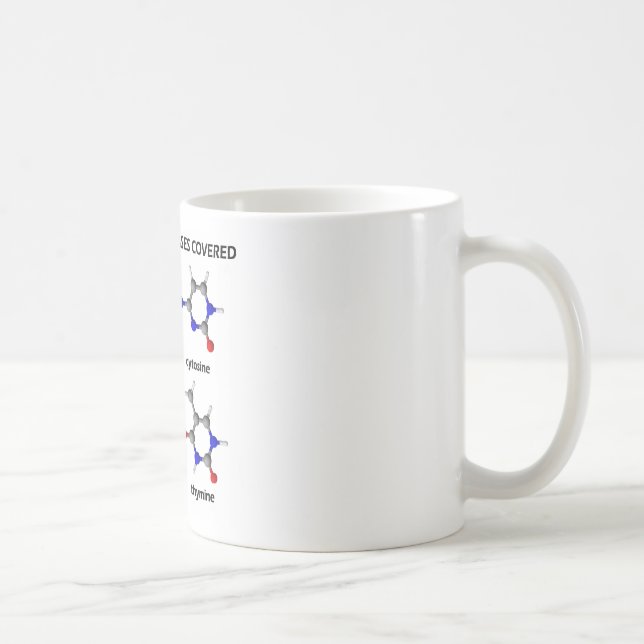 I've fick min baser täckte (kemiDNA-baser) Kaffemugg (Höger)