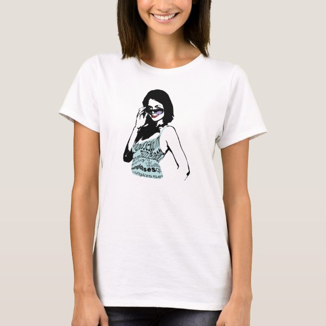 I've fick min solglasögon tee shirt (Framsida)