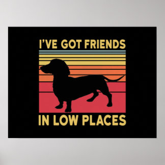 Ive got friends in low places poster