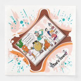 I've Had It With Carbs | Literal Wordplay Dinner Pappersservett