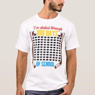 Ive har skidat genom 100 dagars skolhockey Stud T Shirt