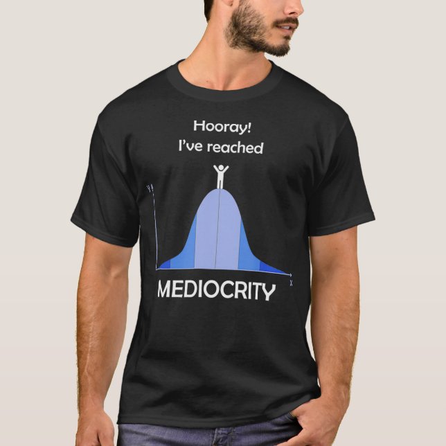 Ive har uppnått normal distribution av medelriskst t shirt (Framsida)