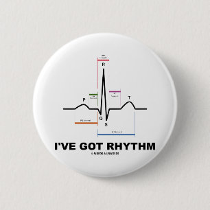 I've harrytm (ECG - EKG-hjärtatakten) Knapp