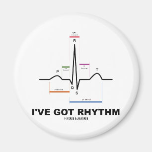 I've harrytm (ECG - EKG-hjärtatakten) Magnet