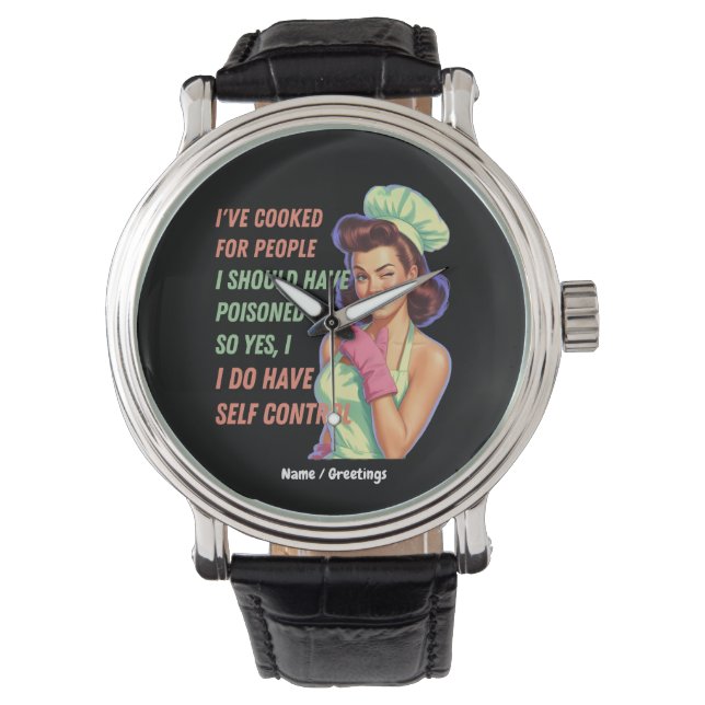 Ive kokt för folk som jag skulle ha gjort dyrt armbandsur (Framsida)